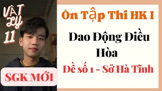 [Vật Lý 11] Ôn Tập Thi HKI - Đề Số 1 Dao động điều hòa | Kết Nối Tri Thức & Chân Trời Sáng Tạo