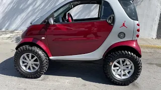 SMART FORTWO 4x4 OFF ROAD,MODIFICADO EN CASA