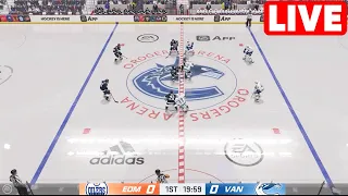 LIVE NOW - Vancouver Canucks vs Edmonton Oilers - 11th Oct 2023 | NHL Full Game Highlights NHL 24