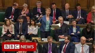 MPs back Brexit delay bill by one vote - BBC News