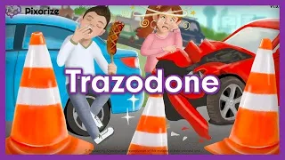 Trazodone Antidepressant Review and Mnemonic for NCLEX | Side Effects (Sleep)