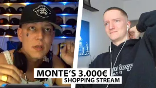 Justin reagiert auf Montes neuen 3000€ Shopping Stream.. | Reaktion