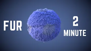 How to make Fur in Blender with in 2 Minute