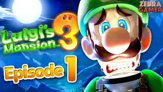 Luigi's Mansion 3 Gameplay Walkthrough Part 1 - Luigi's Vacation! The Last Resort!