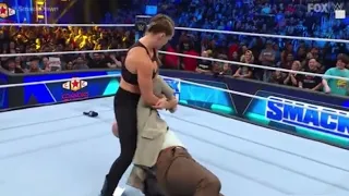 Ronda Rousey attacks Adam Pearce | WWE Smackdown September 2, 2022 9/2/22