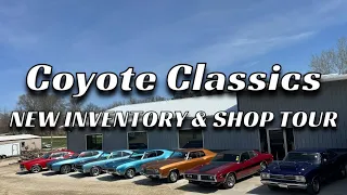 New Classic Car Inventory & Shop Tour Coyote Classics Ep.9