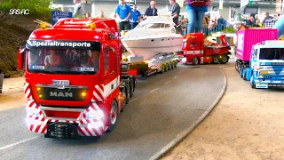 EXTRA LONG RC TRUCK COLLECTION - REAL RC HYDRAULIC MACHINES - RC TRACTOR - RC BUS -