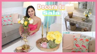 DECORA TU SALA PARA VERANO 🦩DECORACIÓN  2020