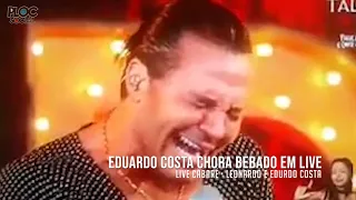 EDUARDO COSTA CHORA EM LIVE CABARÉ E FAZ MOMENTO MAIS ENGRAÇADO DA LIVE