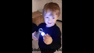 Flashlight in a bottle - Indoor Activities for kids at home, Indoor toddler activities at home