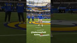 Baker Mayfield Active for the L.A. Rams