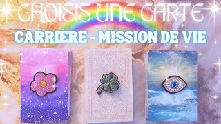 Votre (future) CARRIÈRE - MISSION DE VIE ✨🌝✨ 3 CHOIX 🌟 Intemporel