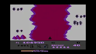 River Raid Cold Winter [Atari 800] [Final Bridge: 40] [Score: 106910] [Full HD]