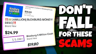 Don't Buy In To These BLOXBURG SCAMS!!