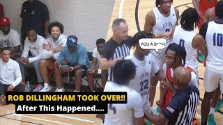 Robert Dillingham was IN HIS BAG 🎒VS Livon Fleur De Lis | NBA ⭐️ CP3, Cade and Lebron watching!!