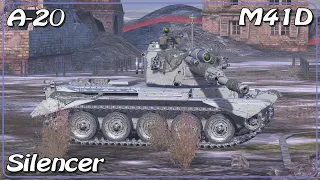 M41D • Silencer • A-20 • WoT Blitz *SR