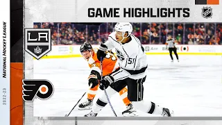 Kings @ Flyers 1/24 | NHL Highlights 2023