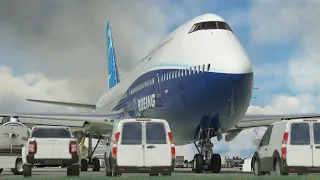 Flight Simulator Live Stream Transatlantic London to San Francisco in the Boeing 747