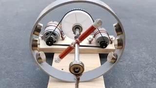 Free Energy Generator Using High Powered Neodymium Magnet Activity