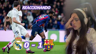 REACCIONES DE UN HINCHA al Real Madrid vs Barcelona 0-1 *UN DESASTRE*