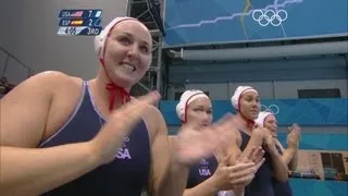 Women's Water Polo Final - USA v Spain Highlights - London 2012 Olympics