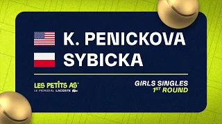 Les Petits As 2023 | Girls Singles 1R | Kristina Penickova vs Oliwia Sybicka