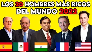 LOS 20 HOMBRES MÁS RICOS DEL MUNDO 2022 (ENGLISH SUBTITLES)