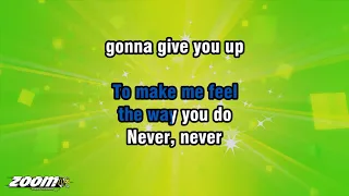 Barry White - Never Never Gonna Give You Up - Karaoke Version from Zoom Karaoke