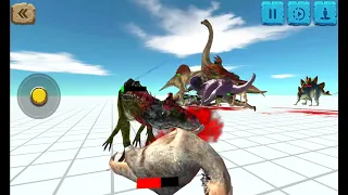 Carnivore Dinosaur vs Herbivore Dinosaur, who will win? | Animal revolt battle simulator