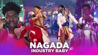 Nagada Sang Dhol X Industry Baby  Mashup (Lyrics) | Lil Nas & Shreya Ghoshal | Hindi English Mashup