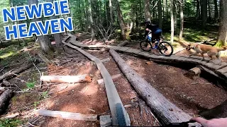 Whistler's Lost Lake Mountain Biking - Perfect Terrain for Beginner/ Intermediate Riders