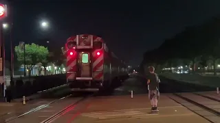 3 Metra Trains At Mount Prospect On June 11, 2022