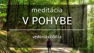 MEDITÁCIA V POHYBE - vedomá chôdza