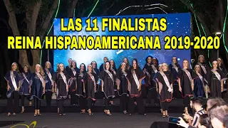 Las 11 finalistas en Reina Hispanoamericana 2020