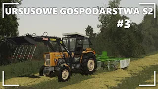 ✔Ursusowe Gospodarstwa S3 #3➜Pożyczyłem Zgrabiarkę od sąsiada?!☆Dzierżawa?!✩Sianokosy cz.1!?🔥Fs19!