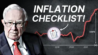 The Ultimate INFLATION CHECKLIST! How to Protect Your Money During High Inflation
