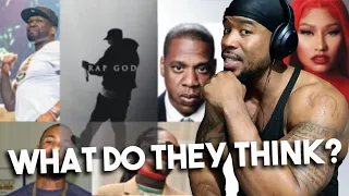 MARSHALL MONDAY - WHAT THE OTHER RAPPERS THINK ABOUT EMINEM - REACTION!!!