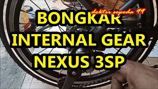 TUTORIAL Cara service internal gear shimano nexus #internalgear