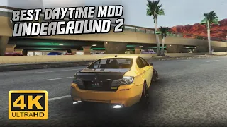 Best Daytime Mod for NFS Underground 2 | NFSU2 Daytime Mod Beta Gameplay [4K]