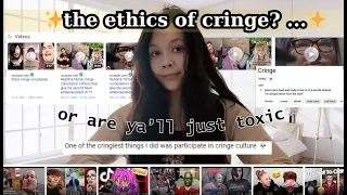 cringe culture: don't fall for it | ethics of cringe: video essay