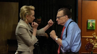 Why's Anne Heche punching Larry King during an interview? | Larry King Now | Ora.TV