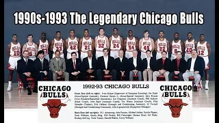 1990s-1993 The Legendary Chicago Bulls Dynasty