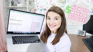 HOW TO MAKE A BUDGET FOR BEGINNERS | 60K ANNUAL INCOME 15K DEBT MOCK BUDGET PLANNED VS. ACTUAL