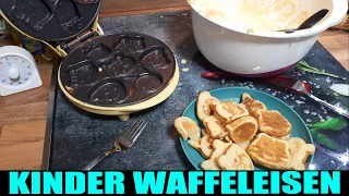 WAFFELEISEN FÜR MINI WAFFELN MIT TIERMOTIVEN [Vorstellung | dertestmichel]