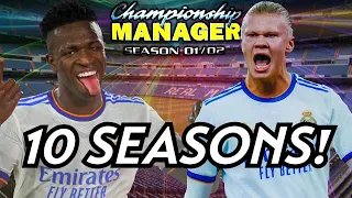 Championship Manager 01/02 I Real Madrid Takeover 10 Year Challenge