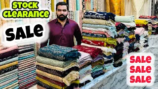 **Stock Clearance Sale** Pakistani Unstitch Fancy Dress Sale | Chiffon Collection Sale | Low Price