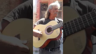 Gitano tocando la guitarra