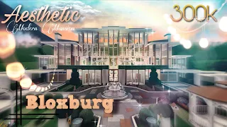 aesthetic modern mansion | Part 2 + TOUR | NO LARGE PLOT | Bloxburg