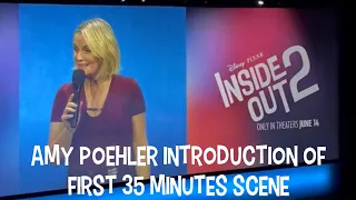 Inside Out 2 (2024) | Amy Poehler Introduction in CinemaCon