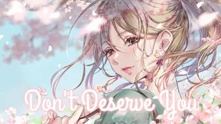 Nightcore - Don't Deserve You (Lyrics) Plumb